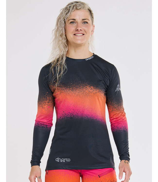 Dharco Womens Race Jersey  - Black Snake