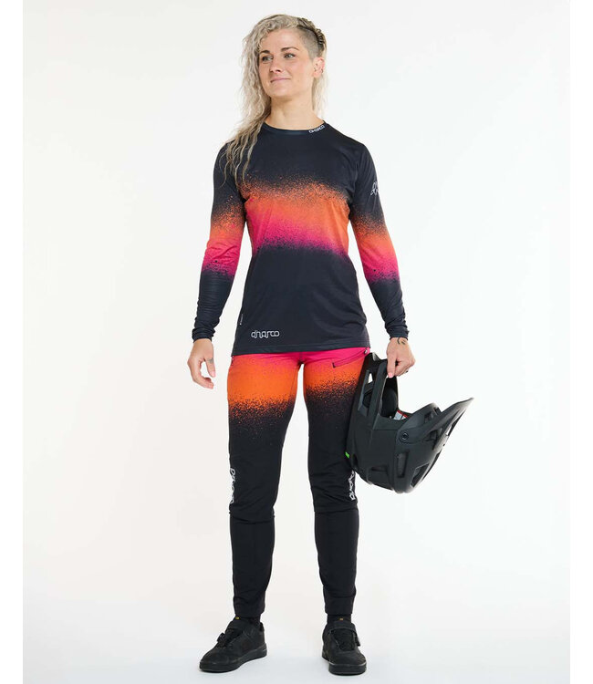 Dharco Womens Race Jersey  - Black Snake