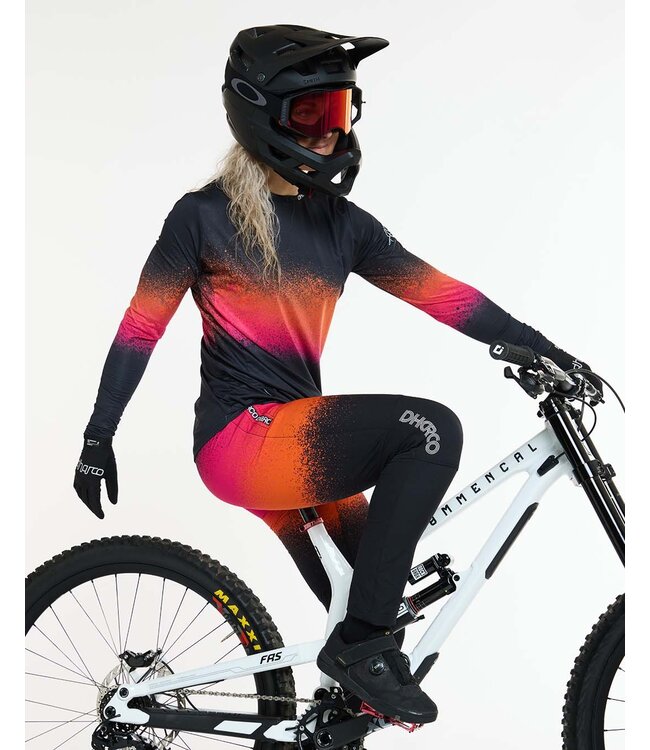 Dharco Womens Race Jersey  - Black Snake