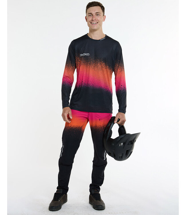 Dharco Mens Race Jersey - Black Snake