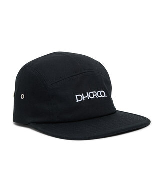 Dharco 5 Panel Hat - Black