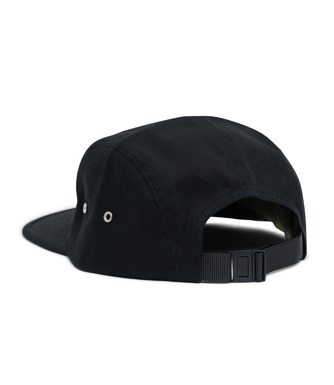 Dharco 5 Panel Hat - Black