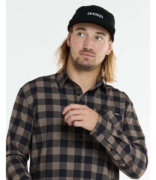 Dharco 5 Panel Hat - Black