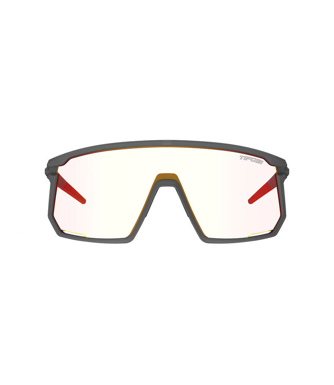 Tifosi Moab - Satin Vapor / Clarion Red Fototec Lens
