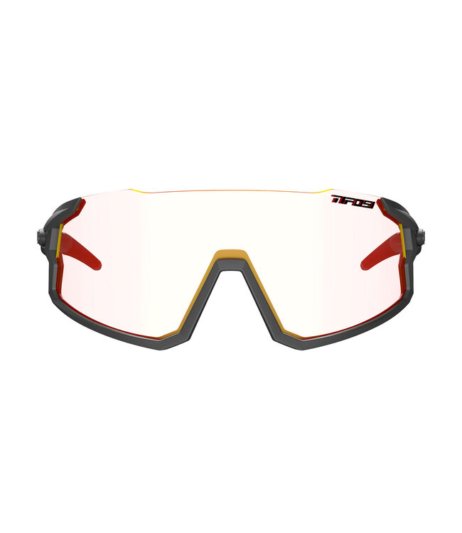 Stash Sunglasses Matte Gunmetal with Clarion Red Fototec Lens