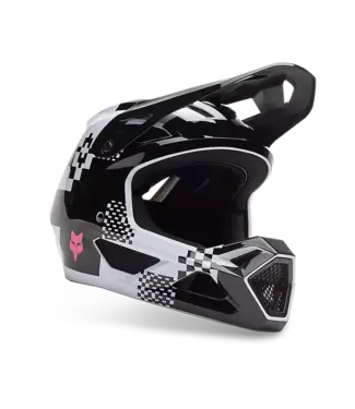 Fox Youth Rampage Helmet - Black/White