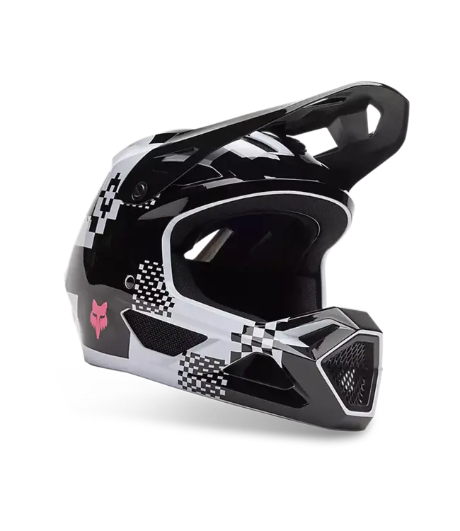 Fox Youth Rampage Helmet - Black/White