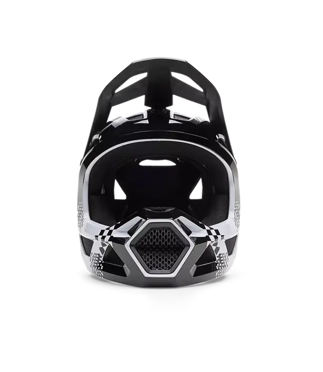 Fox Youth Rampage Helmet - Black/White