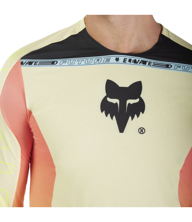 Fox Long Sleeve Jersey Elevated - Lemonade