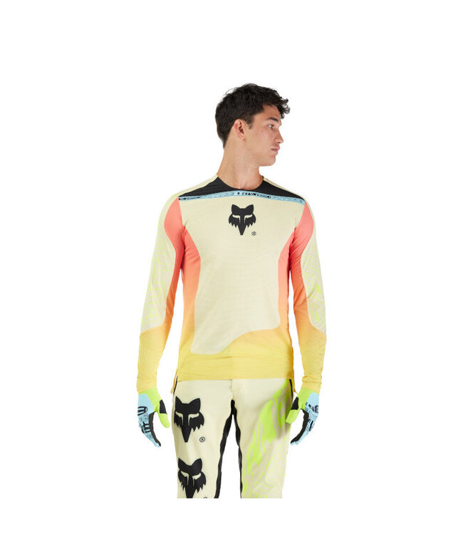 Fox Long Sleeve Jersey Elevated - Lemonade