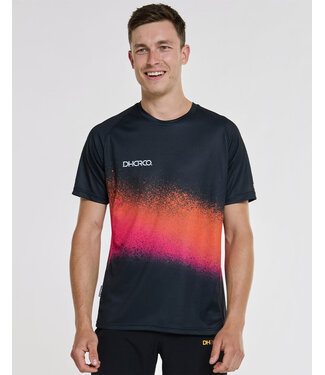 Dharco Mens Short Sleeve Jersey - Black Snake