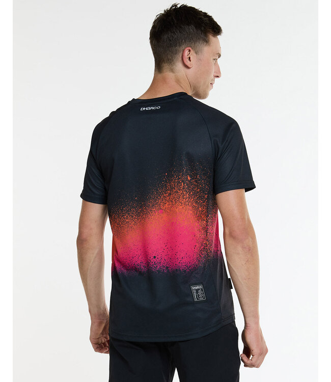 Dharco Mens Short Sleeve Jersey - Black Snake