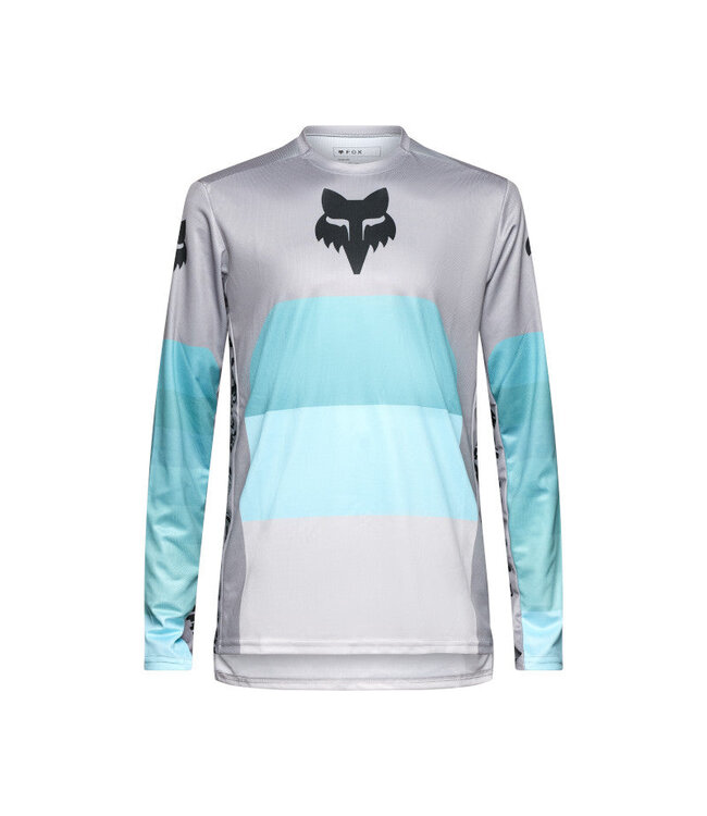 Fox Ranger Long Sleeve Jersey Grid - Steel Grey