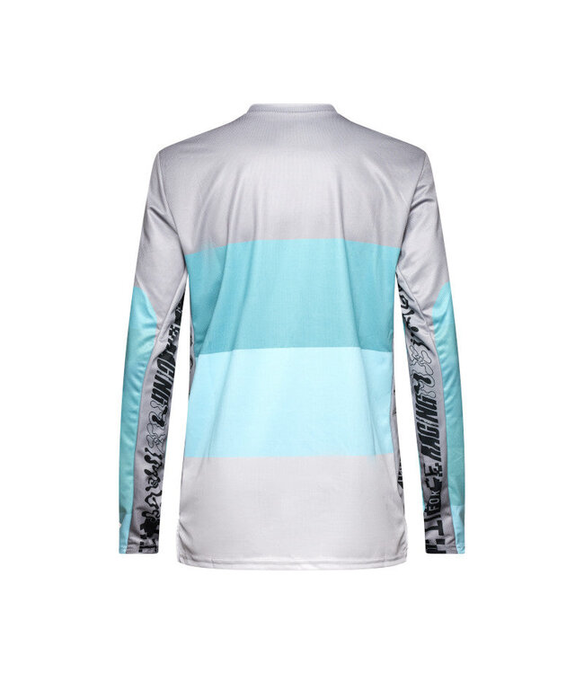 Fox Ranger Long Sleeve Jersey Grid - Steel Grey