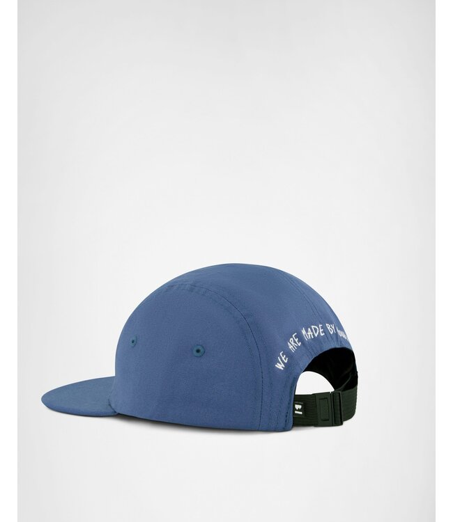 Mons Royale Ridgeline 5 Panel Cap - Steel Blue