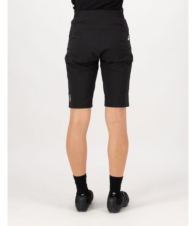Mons Royale Diversion Merino Woman's Trail Shorts - Black