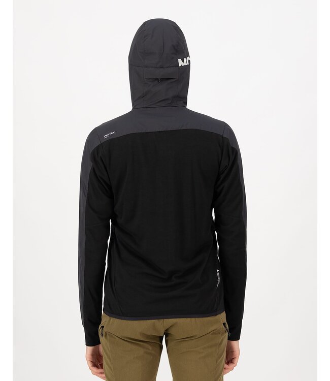 Mons Royale Diversion Merino Woman's Wind Jacket - Black