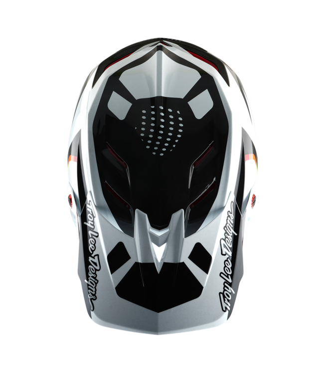 Troy Lee Designs D4 AS Carbon Helmet - Optic Black