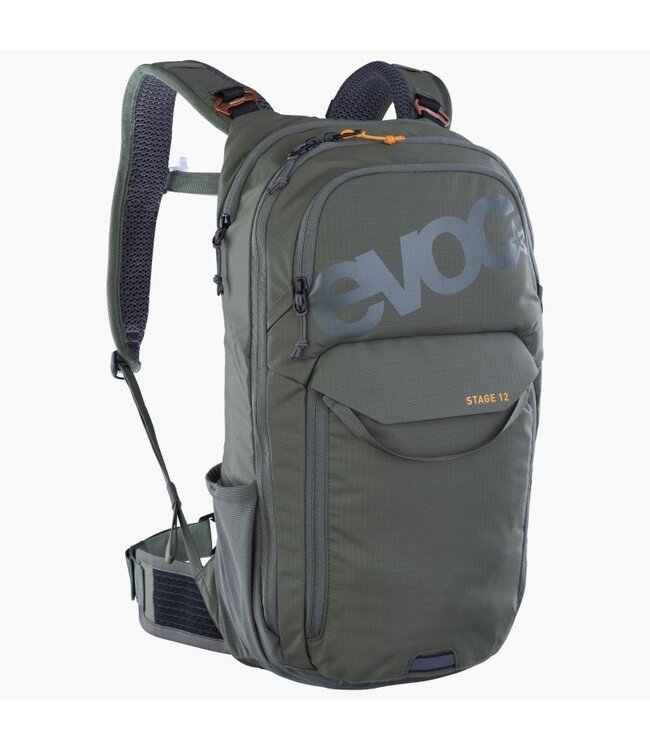 EVOC Stage 12L Performance Backpack - Dark Olive