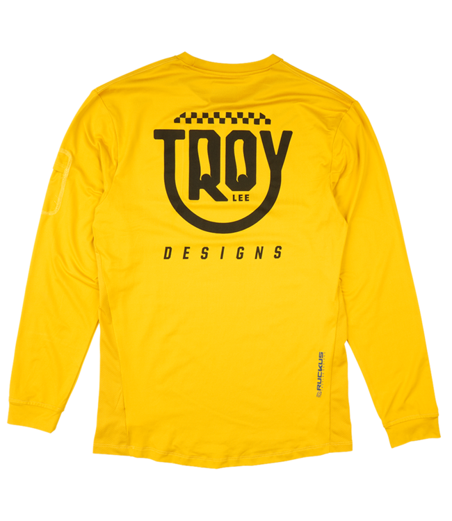 Troy Lee Designs Youth Ruckus Ride Tee - Eyez Safron