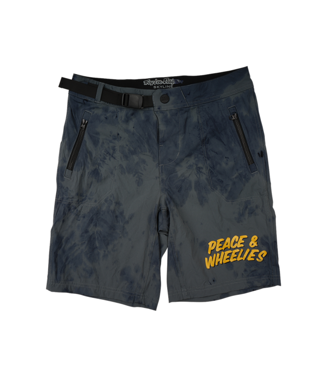 Troy Lee Designs Youth Skyline Trail Short Shell - Washed Out Dark Cloud
