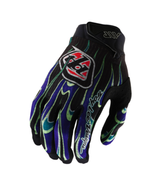 Troy Lee Designs Youth Air Gloves - Torched Black / Purple