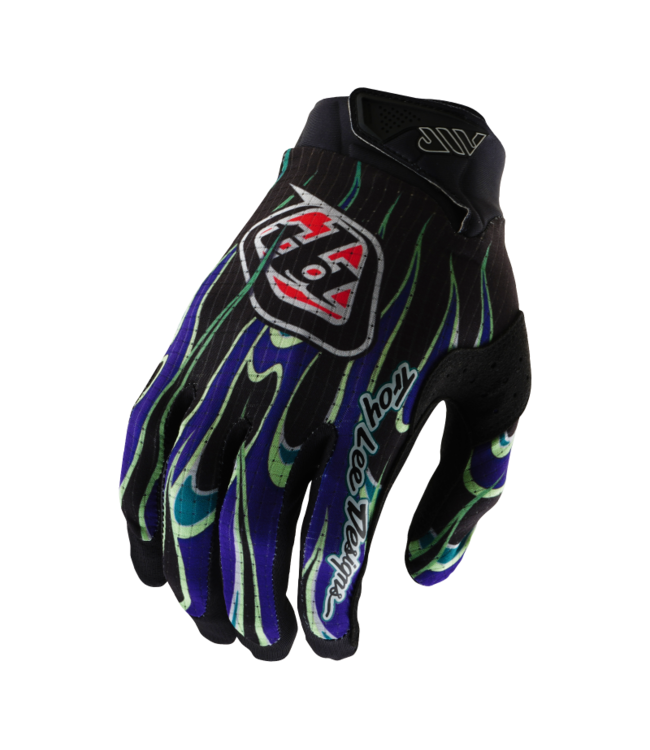Troy Lee Designs Youth Air Gloves - Torched Black / Purple