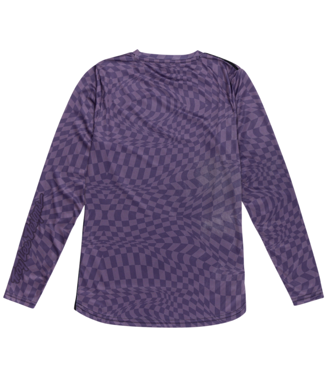 Troy Lee Designs Woman's Lilium Jersey - Twisted Checkers Purple