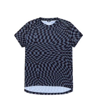 Troy Lee Designs Woman's Lilium Shirt - Twisted Checkers Black