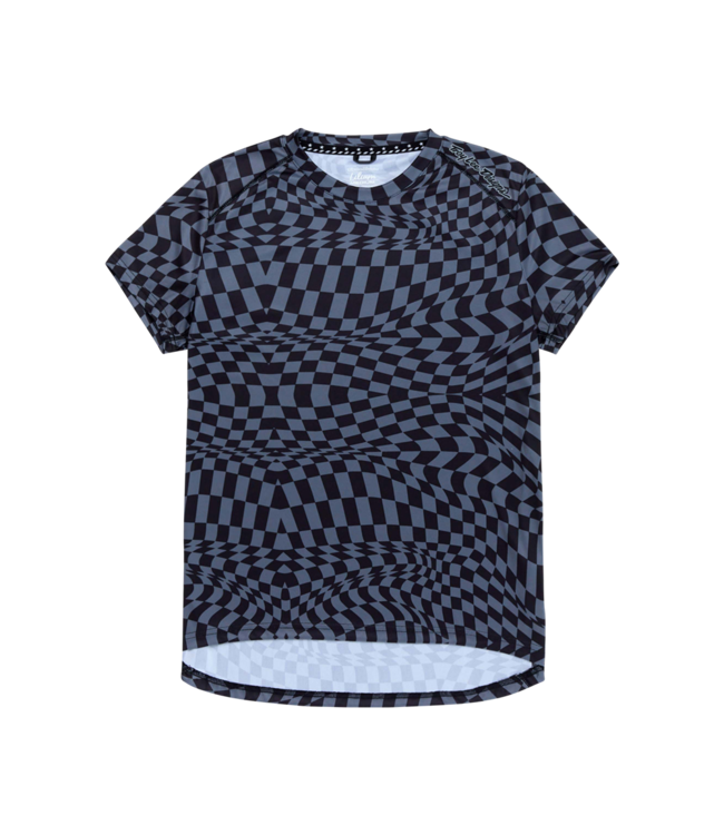 Troy Lee Designs Woman's Lilium Shirt - Twisted Checkers Black