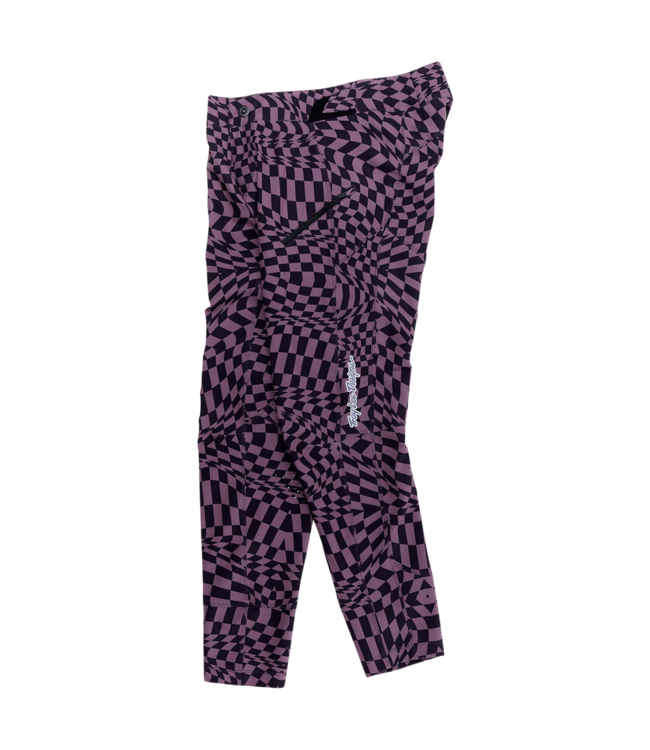 Troy Lee Designs Woman's Lilium Pants - Twisted Checkers Purple