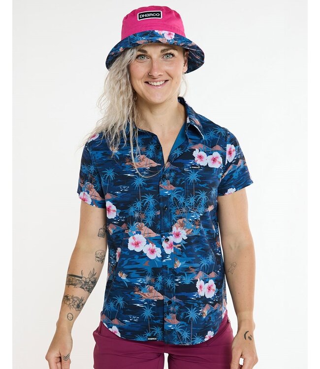 Dharco Womens Tech Party Shirt - Oasis