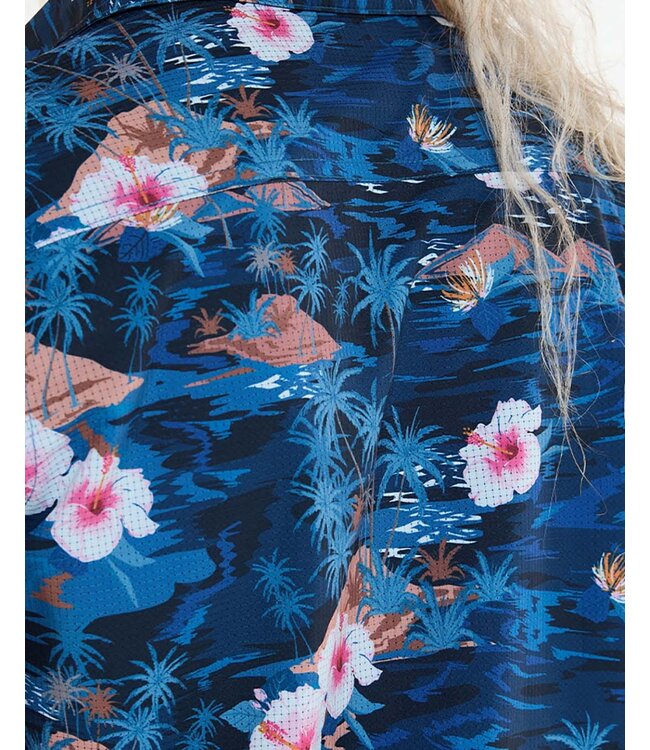 Dharco Womens Tech Party Shirt - Oasis