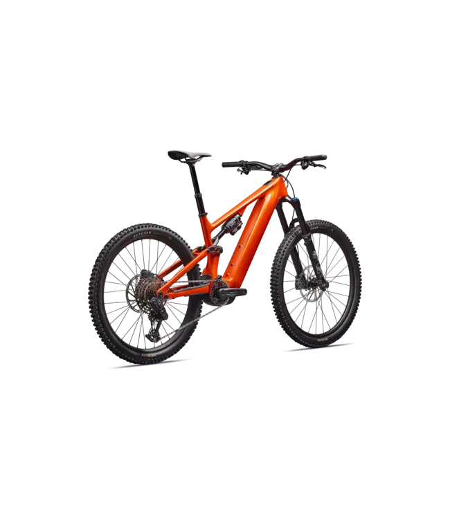 Specialized Turbo Levo Comp Carbon G4 - Gloss Orange Tint Over Silver Dust / Dark Navy