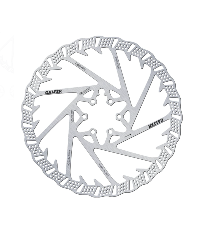 GALFER Shark Disk Rotor - 6 Bolt