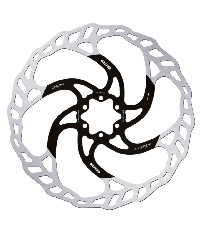 GALFER Wave Disk Rotor - 6 Bolt