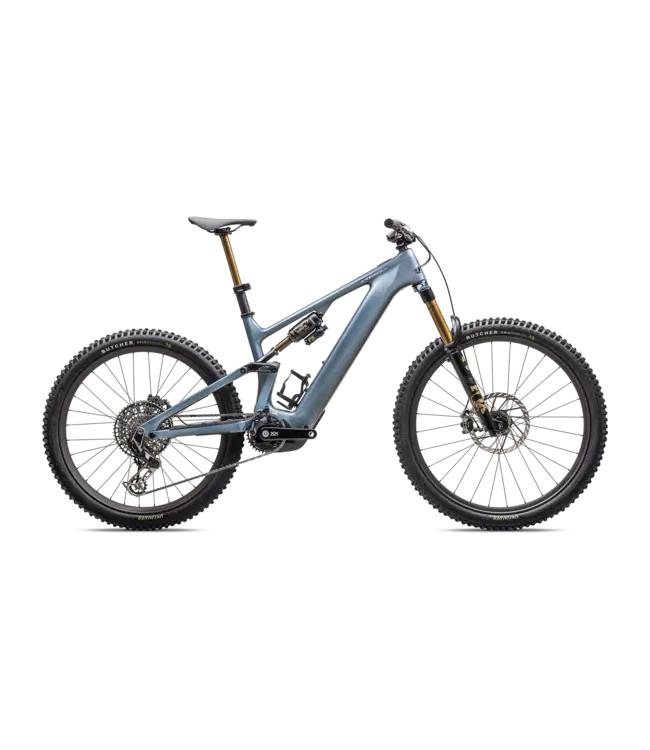 Specialized S-Works Turbo Levo 4 - Gloss Glacial Metallic / Red Pearl / Black Pearl