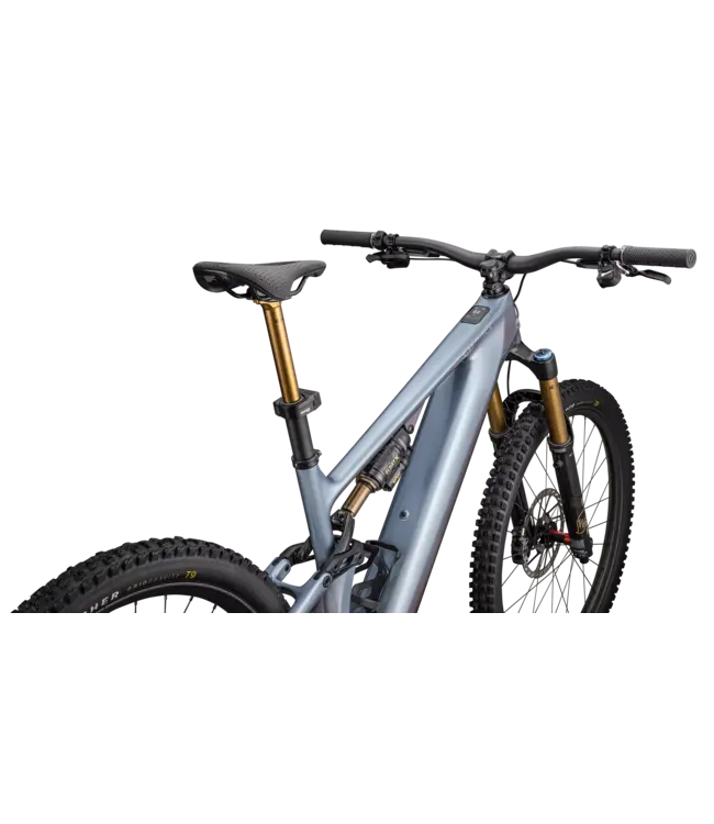 Specialized S-Works Turbo Levo 4 - Gloss Glacial Metallic / Red Pearl / Black Pearl