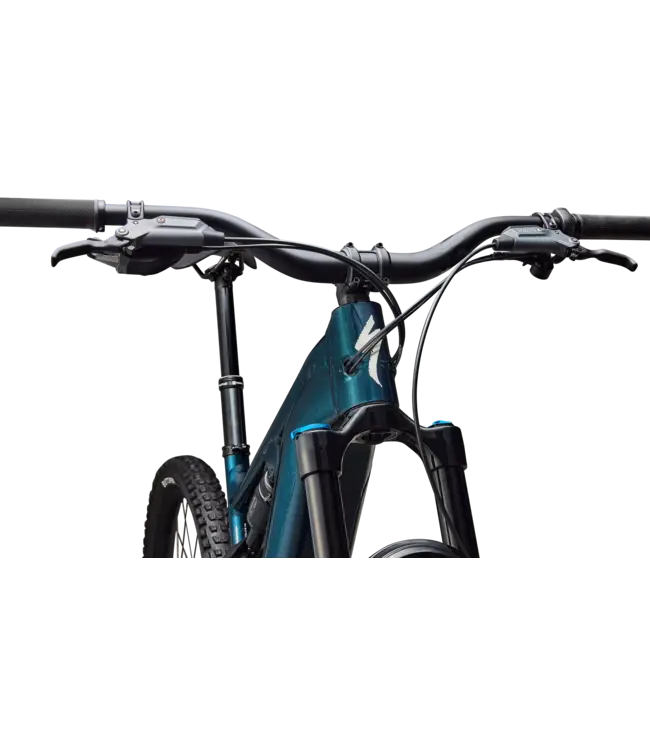 Specialized Turbo Levo 4 Comp Alloy - Gloss Deep Lake Metallic / Dune White