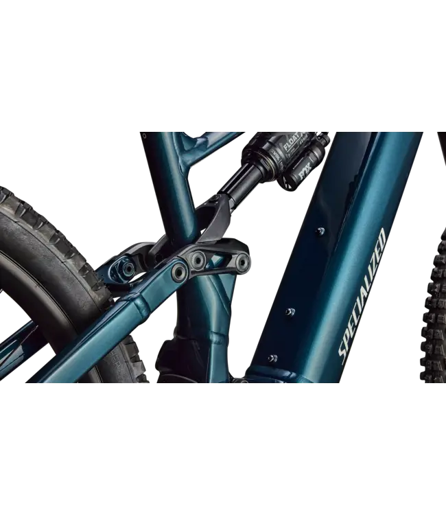 Specialized Turbo Levo 4 Comp Alloy - Gloss Deep Lake Metallic / Dune White