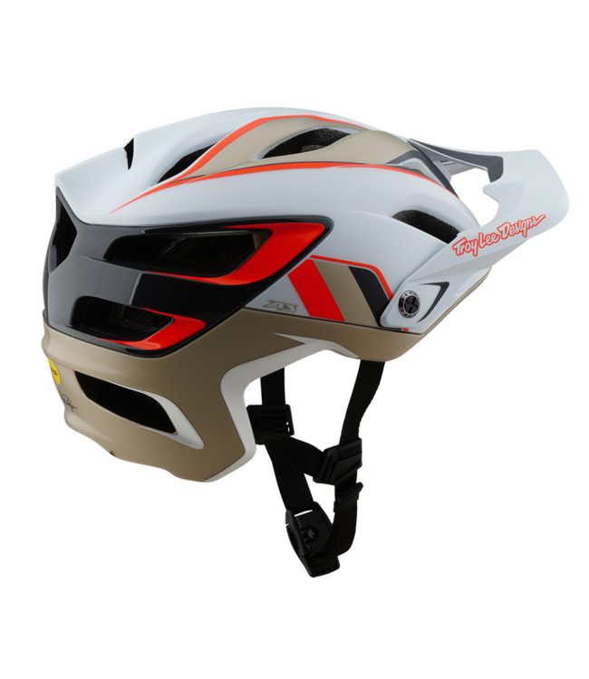 Troy Lee Designs A3 AS Helmet - Intake White