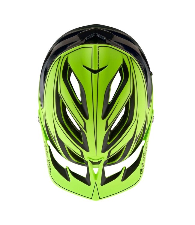 Troy Lee Designs A3 AS Helmet - Pinstripe Yellow