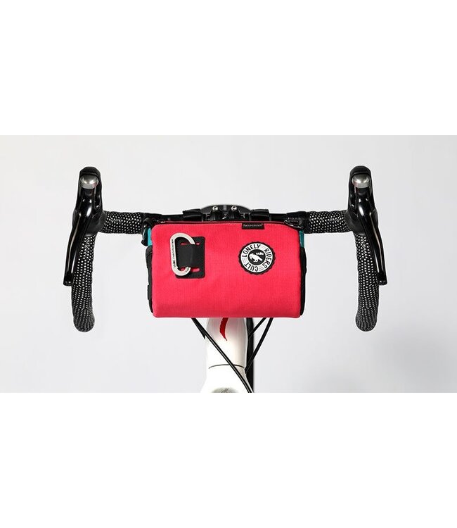 ULAC Handlebar Bag Neo Porter Coursier 2.7L with Carabiner - Pink/Teal