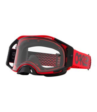 Oakley Airbrake MX - Moto Red / Clear Lens