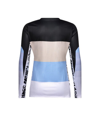 Fox Woman's Jersey - Grid Black