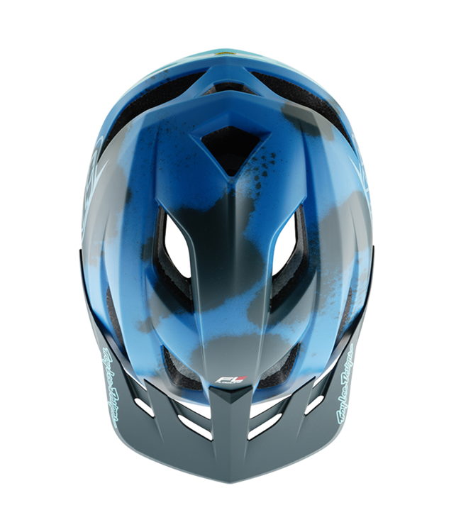 Troy Lee Designs Flowline SE Helmet - Badge Camo Blue