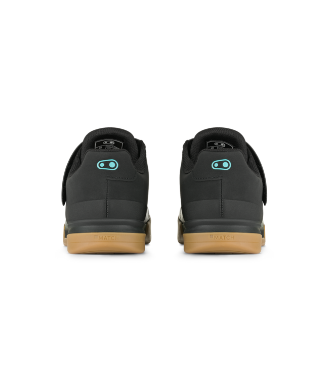 Crank Brothers Mallet Boa Shoes - Black / Blue Swirl