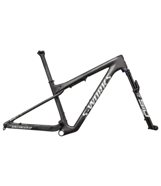 Specialized S-Works Epic World Cup Frameset - Satin Smoke Granite / Metallic White Silver