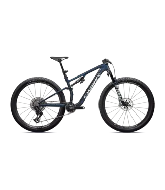 Specialized S-Works Epic 8 - Gloss Cyan Blue Pearl / Metallic White Silver