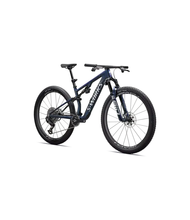 Specialized S-Works Epic 8 - Gloss Cyan Blue Pearl / Metallic White Silver